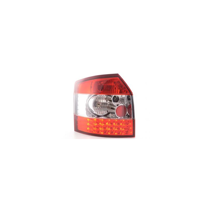 Kit feux arrières à LED Audi A4 Avant type 8E 01-02 clair / rouge