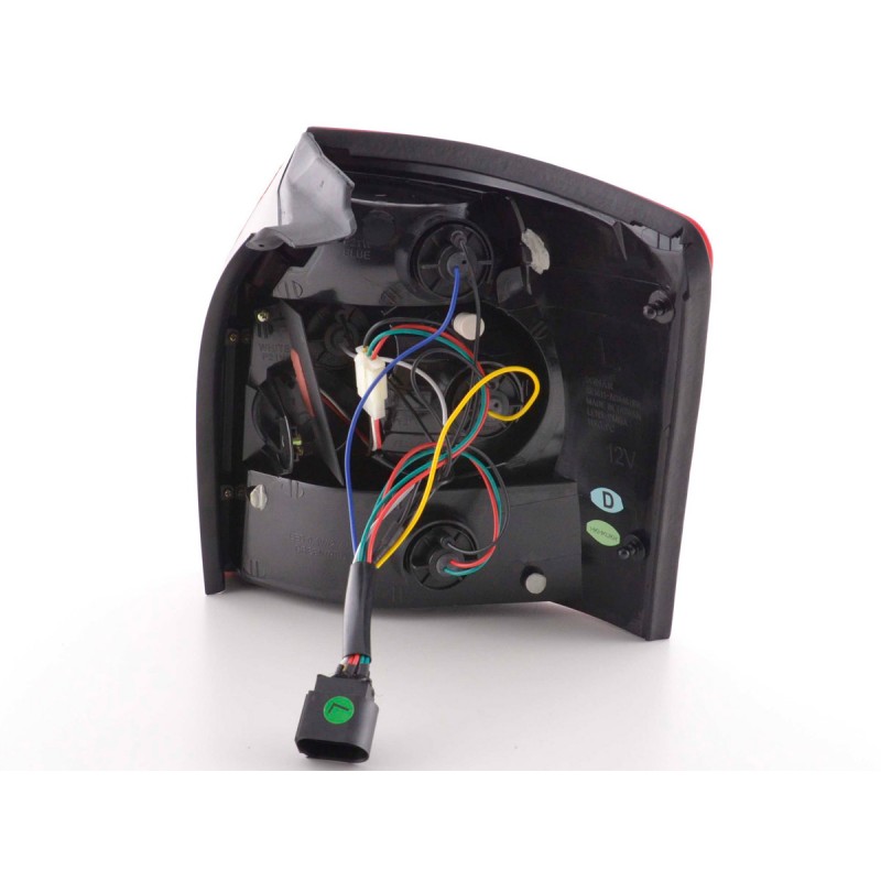 Kit feux arrières à LED Audi A4 Avant type 8E 01-02 clair / rouge