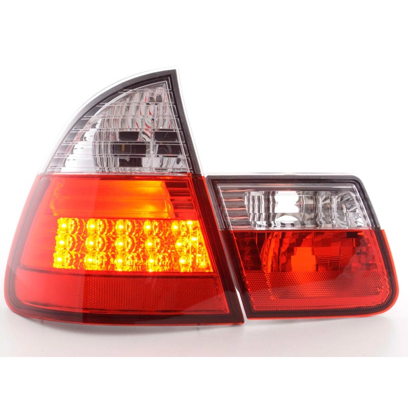 Kit feux arrière à LED BMW Série 3 Touring type E46 98-05 clair / rouge