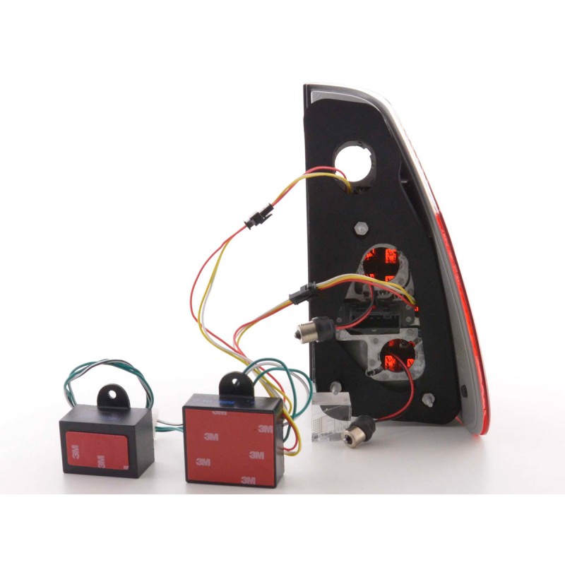 Kit feux arrières LED BMW X5 type E53 04- clair / rouge