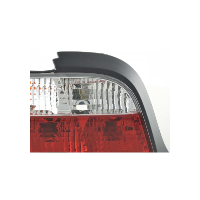 Feux arrière BMW Série 3 Coupé type E36 91-98 rouge blanc