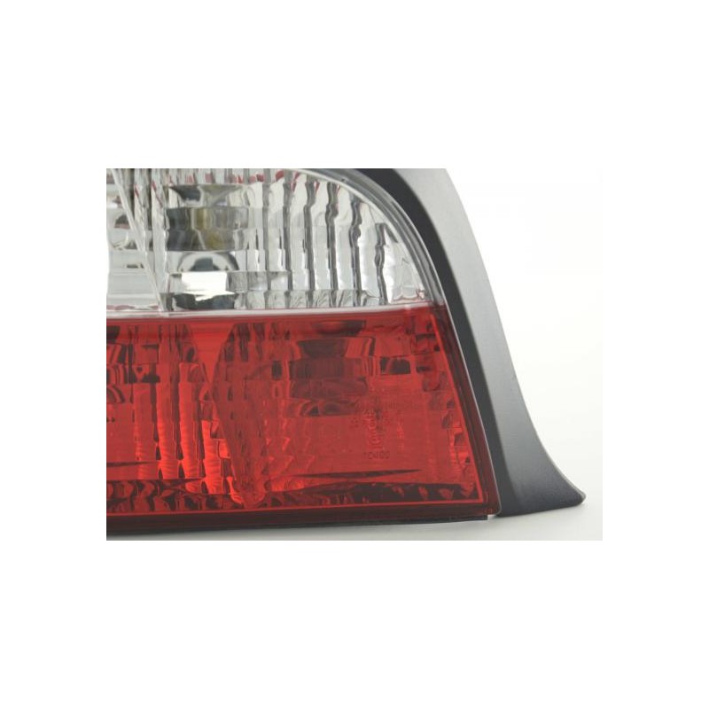 Feux arrière BMW Série 3 Coupé type E36 91-98 rouge blanc