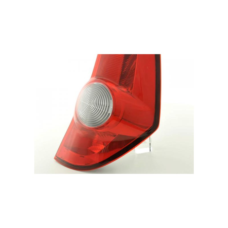 Pièces d'usure feu arrière droit Opel Agila B 08- rouge / clair