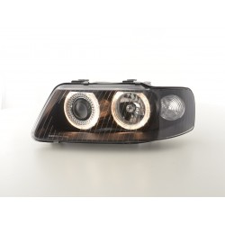 Phare Angel Eye Audi A3 type 8L 01-03 noir