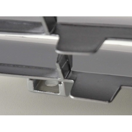 Grille de sport calandre avant Honda Civic 3- / 4 portes. 95-96 noir / chrome Grille de sport calandre avant Honda Civic 3- / 4 portes. 95-96 noir / chrome