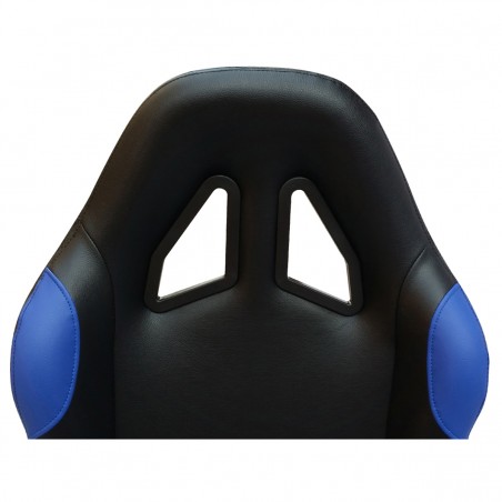 Siège de jeu FK Simulateur de course de siège de jeu eGaming Seats Monaco noir / bleu