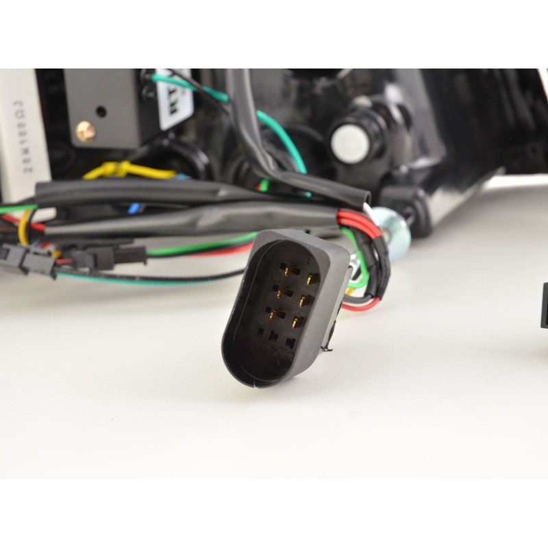 Feux arrière à LED Lightbar Audi A6 4F Limo 08-11 rouge / clair