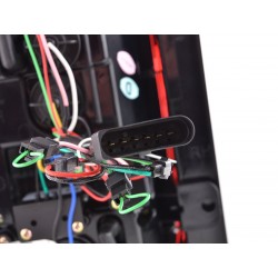 Kit feux arrières LED Lightbar VW Caddy (2K) 03-15 rouge / fumée