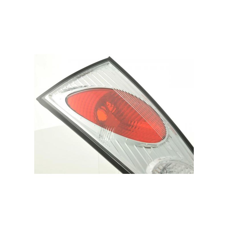 Jeu de feux arrière Ford Focus type DAW DBW 98-04 chrome