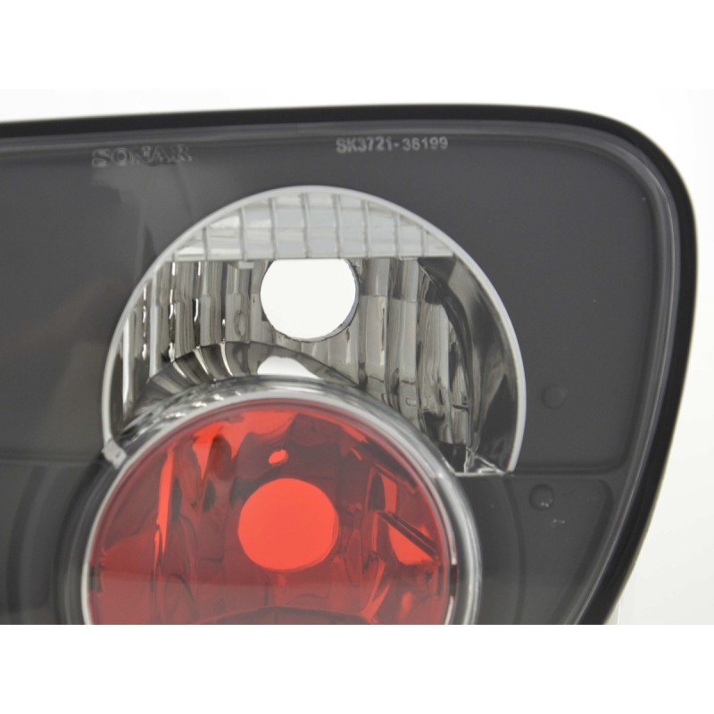 Jeu de feux arrière Seat Leon type 1M 99-05 noir