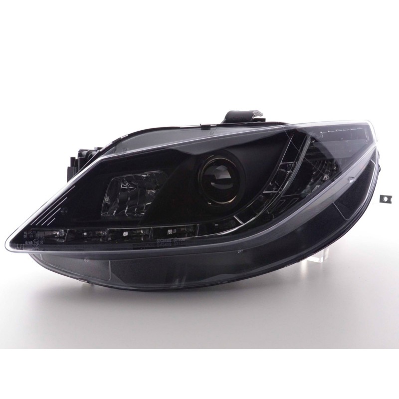 Phare Daylight LED DRL look Seat Ibiza type 6J 08- noir