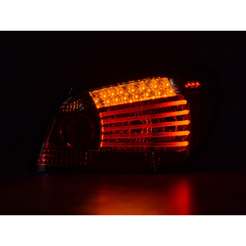 Kit feux arrière LED Lightbar BMW Série 5 E60 Limo 07-09 rouge / clair