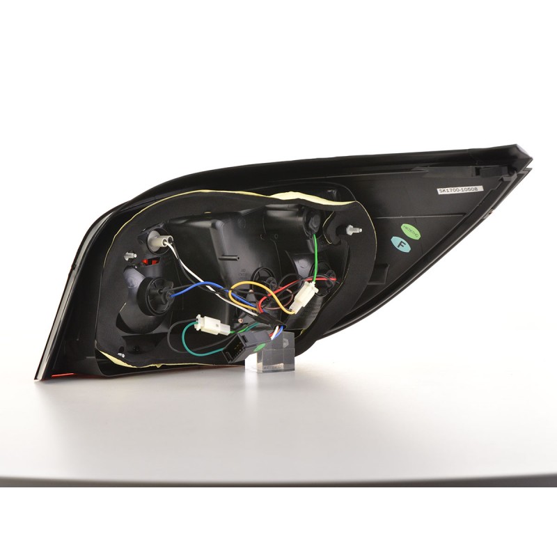 Kit feux arrière LED Lightbar BMW Série 5 E60 Limo 07-09 rouge / clair