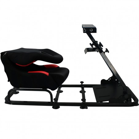 Siège de jeu FK Simulateur de course de siège de jeu eGaming Seats Monaco noir / rouge