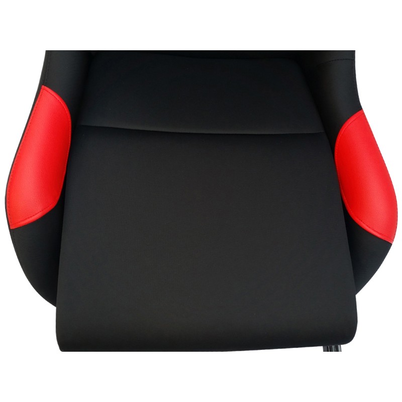 Siège de jeu FK Simulateur de course de siège de jeu eGaming Seats Monaco noir / rouge