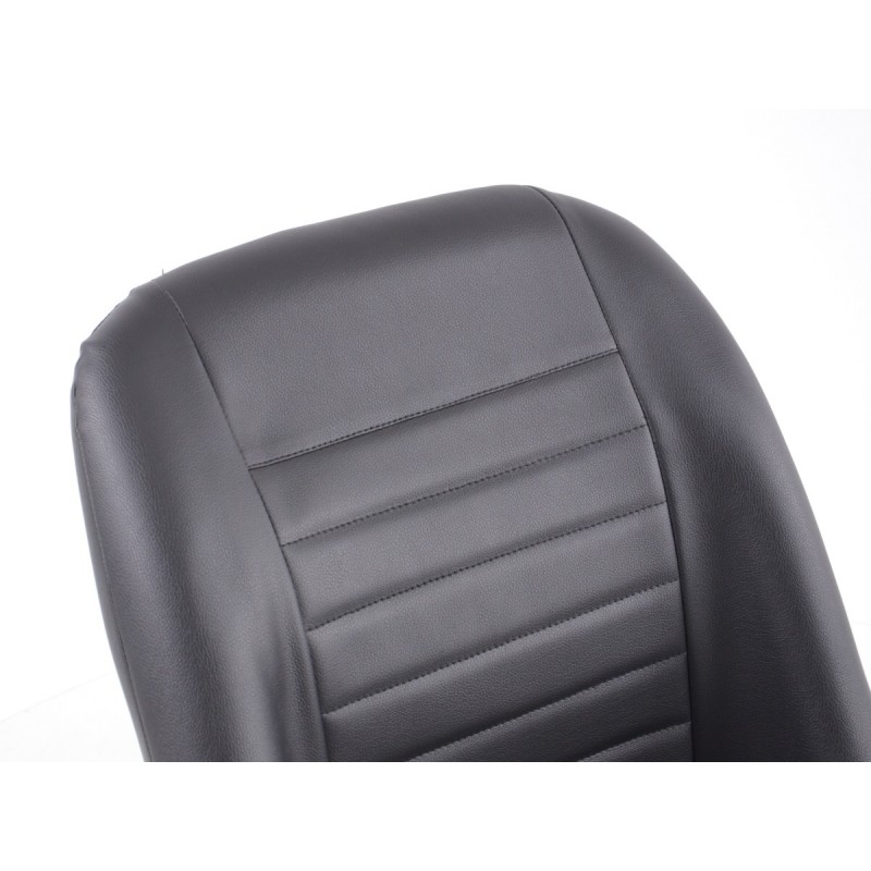 Sièges baquets FK oldtimer complets en noir look rétro