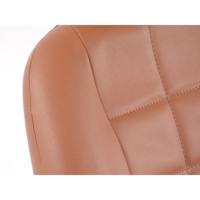 Sièges baquets complets FK Oldtimersitze Car au look rétro, marron clair