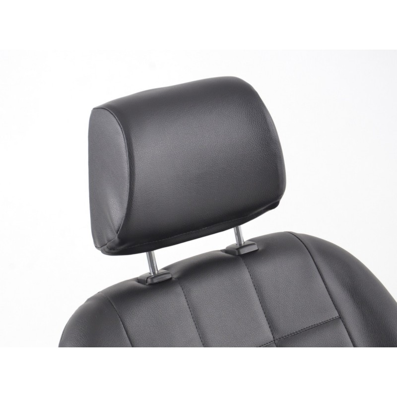 Sièges baquets FK oldtimer complets en noir look rétro