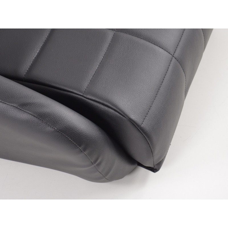 Sièges baquets FK oldtimer complets en noir look rétro