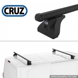 CRUZ CARGO XPRO Barres de toit 2-Barres pour VW T5 TRANSPORTER / MULTIVAN