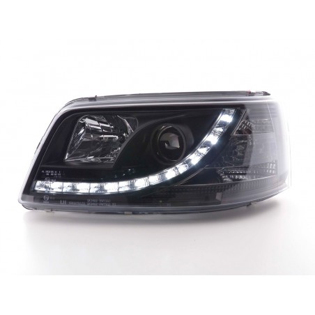 Phare Daylight LED look DRL bus VW type T5 03-09 noir