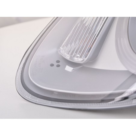 Phares Daylight LED DRL look Porsche Boxster type 987 04-09 argent Phares Daylight LED DRL look Porsche Boxster type 987 04-09 argent