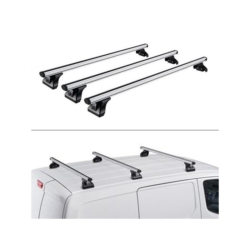 CRUZ ALU CARGO Barres de toit 3-Barres pour NISSAN PRIMASTAR (X82)