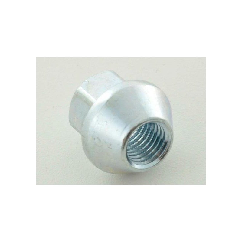 Jeu d'écrous de roue (10 pièces) Longueur 34 mm, collier conique M12x1,5 argent