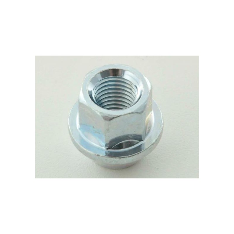 Jeu d'écrous de roue (10 pièces) Longueur 34 mm, collier conique M12x1,5 argent