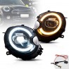 VLAND LED Phares pour 2007-2015 Mini Cooper hatch R56 / Clubman R55 / Convertible R57 / Coupe R58 / Roadster R59 Feux Avant, DRL VLAND LED Phares pour 2007-2015 Mini Cooper hatch R56 / Clubman R55 / Convertible R57 / Coupe R58 / Roadster R59 Feux Avant, DRL