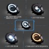 VLAND LED Phares pour 2007-2015 Mini Cooper hatch R56 / Clubman R55 / Convertible R57 / Coupe R58 / Roadster R59 Feux Avant, DRL VLAND LED Phares pour 2007-2015 Mini Cooper hatch R56 / Clubman R55 / Convertible R57 / Coupe R58 / Roadster R59 Feux Avant, DRL