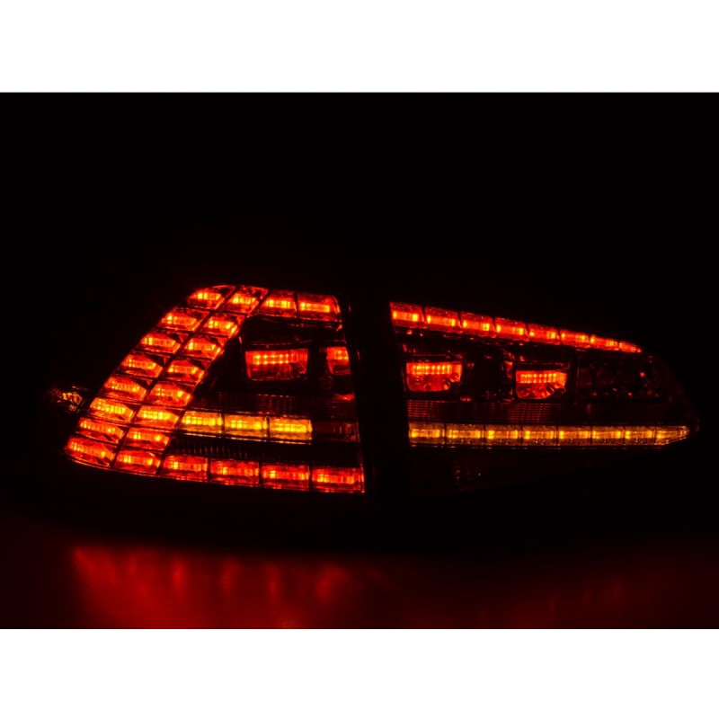 Kit feux arrières LED VW Golf 7 à partir de 2012 fumée