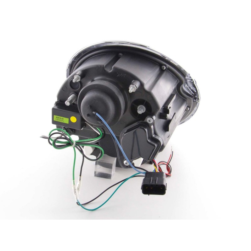 Phare Daylight LED DRL look Mini Cooper type R50 01-06 noir