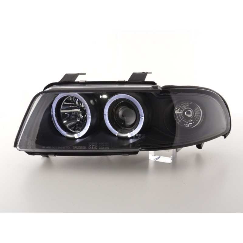 Phare avant Audi A4 type B5 99-01 noir