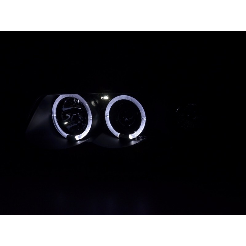 Phare avant Audi A4 type B5 99-01 noir