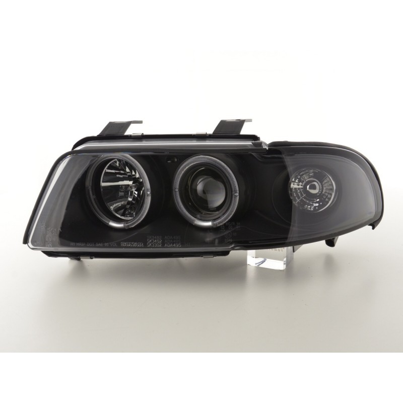 Phare avant Audi A4 type B5 99-01 noir