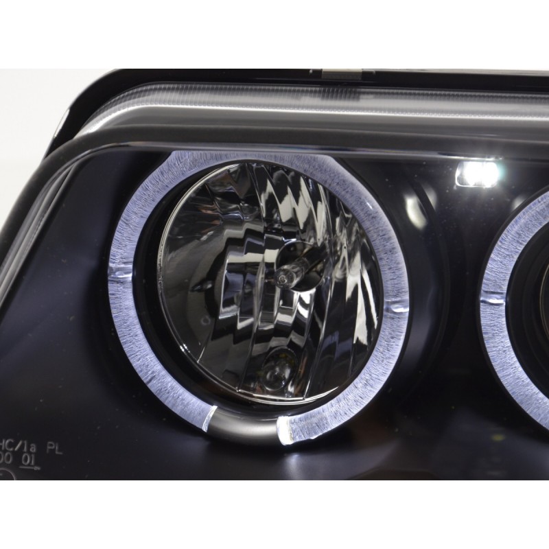 Phare avant Audi A4 type B5 99-01 noir