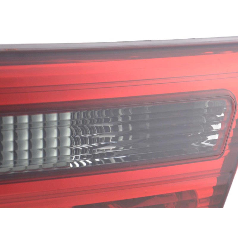 Jeu de feux arrière BMW X5 type E53 X53 98-03 noir / rouge