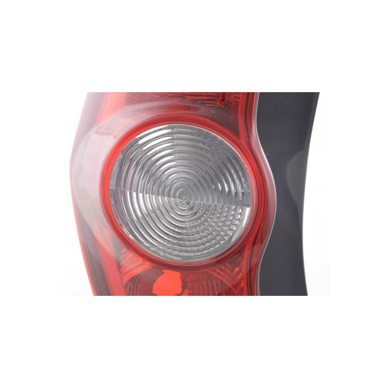 Pièces d'usure feu arrière gauche Opel Agila B 08- rouge / clair