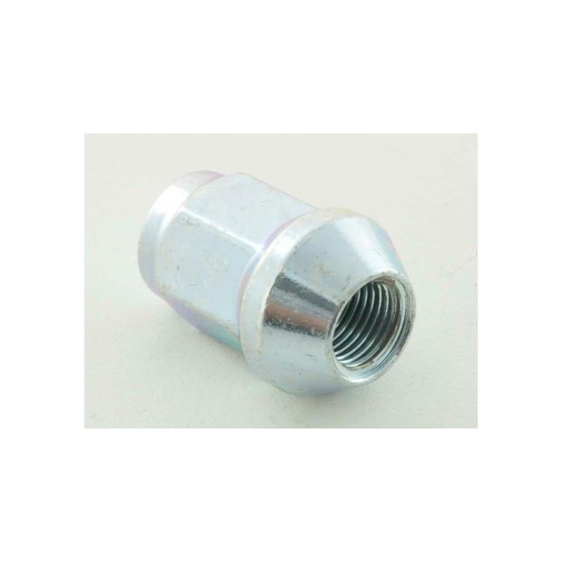 Jeu d'écrous de roue (10 pcs.) Longueur 35 mm, collier conique M14X1,5 argent