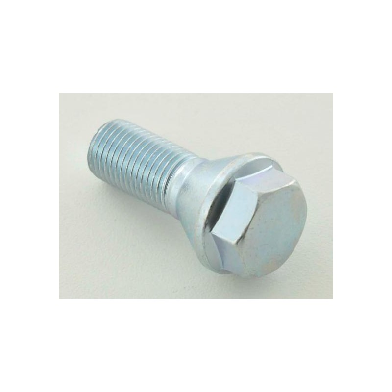 Jeu de boulons de roue (8 pièces), collier conique, tête courte, longueur d'arbre 22 mm M12x1,25 argent