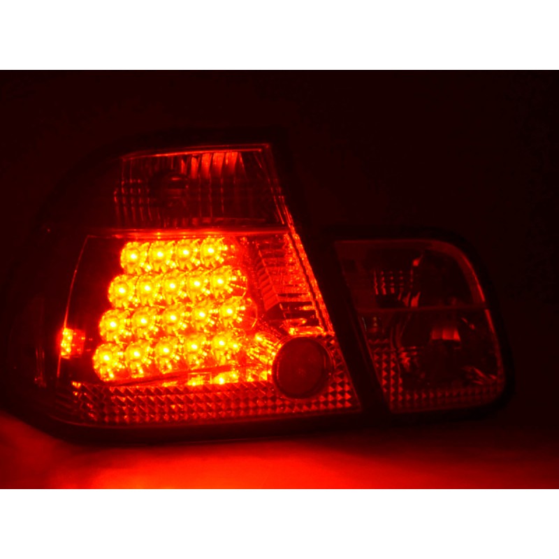 Feux arrière à LED BMW Série 3 berline type E46 01-05 chrome
