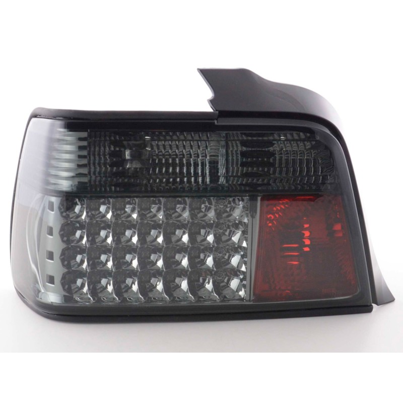 Feux arrière à LED set BMW Série 3 berline type E36 91-98 noir