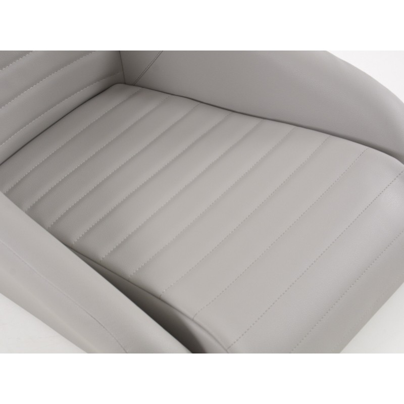 Sièges d'auto FK Classic, siège baquet complet au look rétro, gris