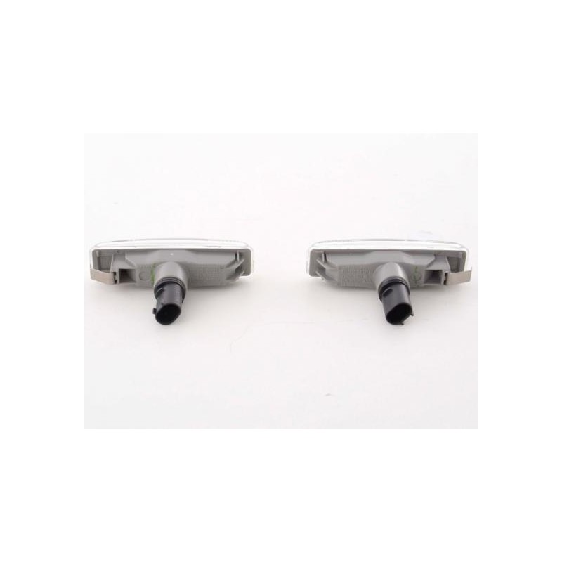 Jeu de clignotants latéraux à LED BMW 5er E39, chrome