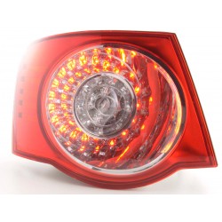 Pièces d'usure feu arrière gauche VW Jetta 5 type 1KM 05- clair / rouge