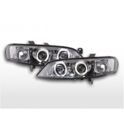 Phares avant Opel Vectra B 96-99 chrome