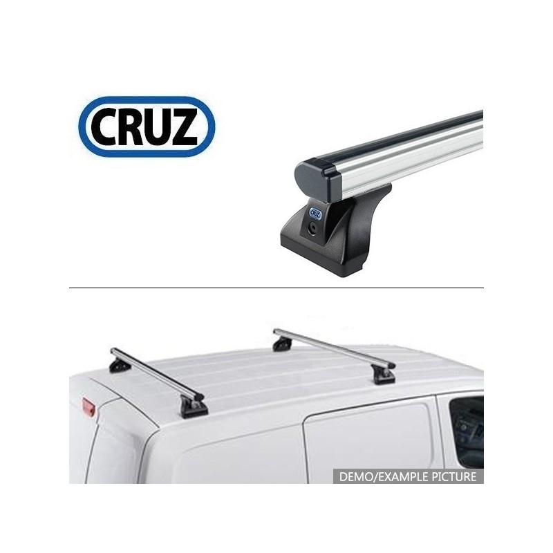 CRUZ ALU CARGO Barres de toit 2-Barres pour NISSAN PRIMASTAR (X83)