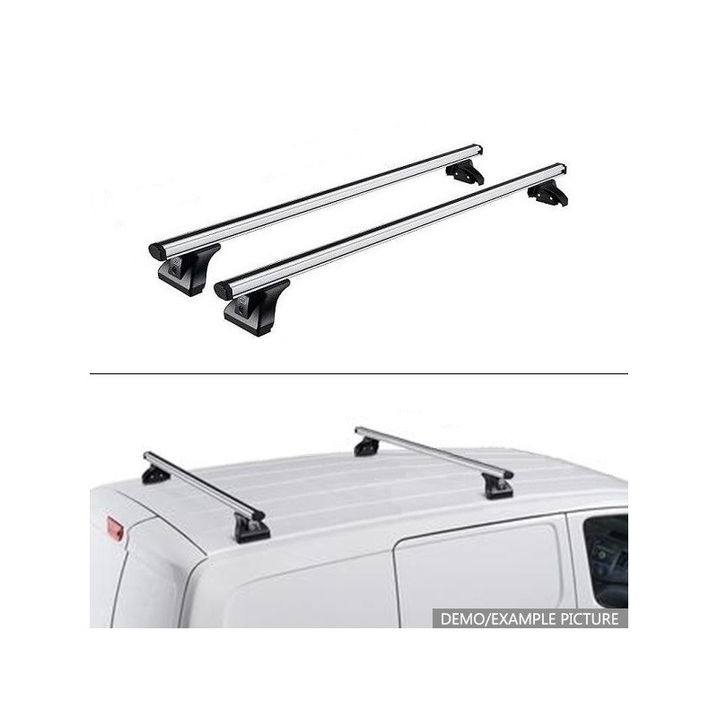 CRUZ ALU CARGO Barres de toit 2-Barres pour RENAULT TRAFIC 2