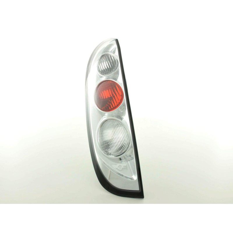 Jeu de feux arrière Opel Corsa C 3 portes. 00-06 chromé